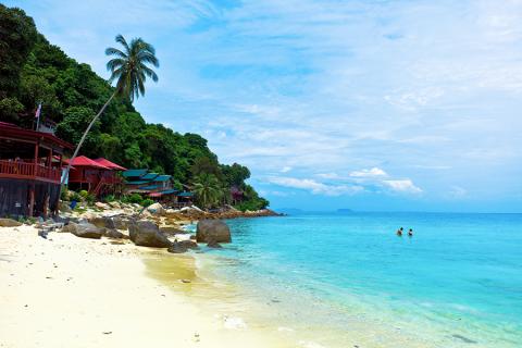You'll find it hard to leave the beaches of the Perhentian Islands!