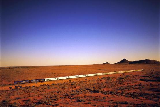 The Indian Pacific train, Australia