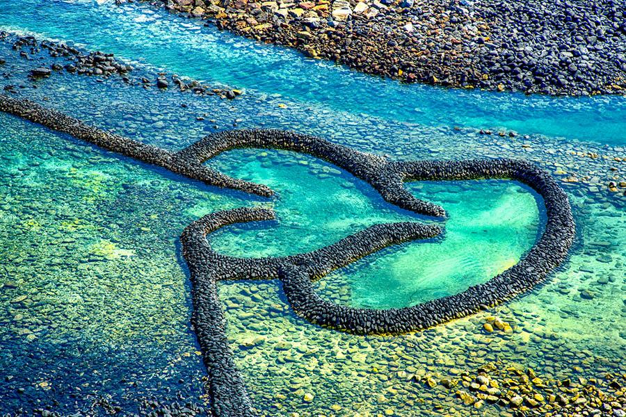 See the double heart stones of Chimei Island, Taiwan | Travel Nation