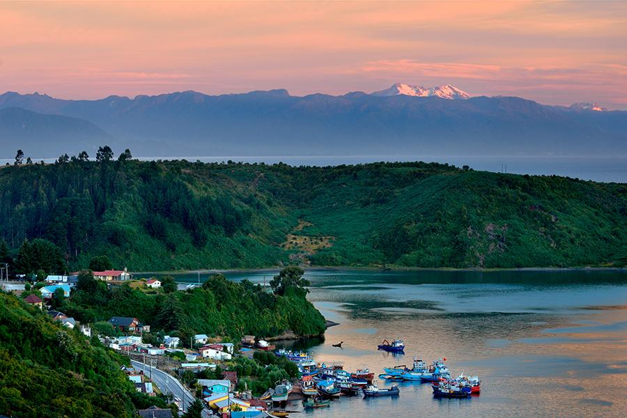 Southern Lakes near Puerto Montt, Chile