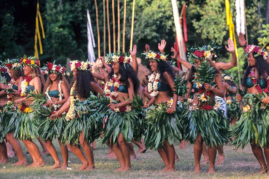 Polynesian dances are a major tourist attraction for the luxury resorts