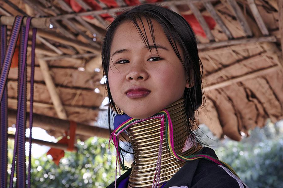 A local hilltribe woman, Chiang Mai, Thailand